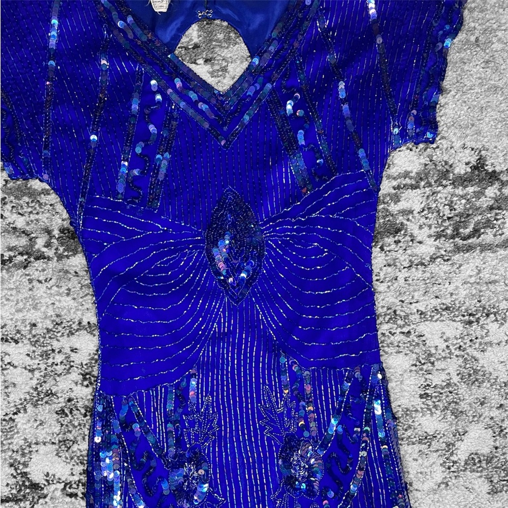 Vintage Stenay beaded dress - Picture 4 of 12